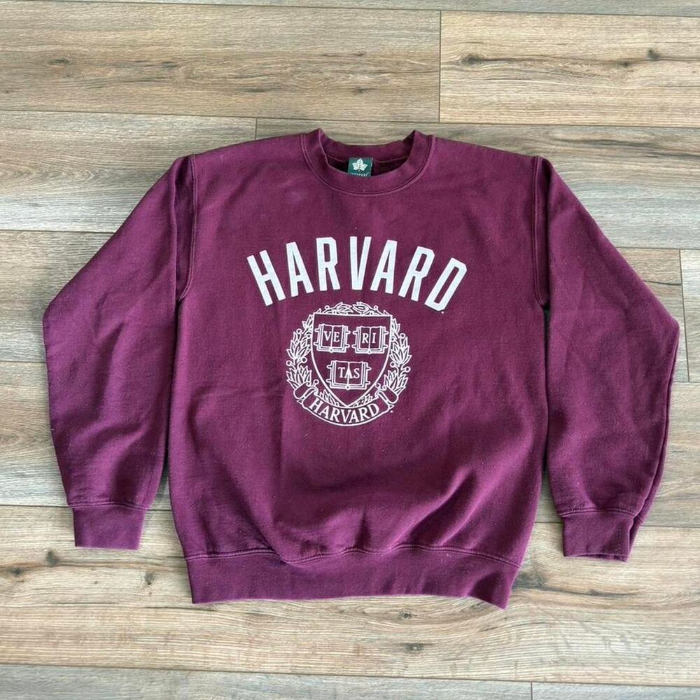 IVY PARK Maroon Harvard Crewneck Sweatshirt